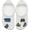 Set da 5 ciondoli Jibbitz Neon Gamer luminosi
