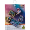 Set da 5 ciondoli Jibbitz Neon Gamer luminosi