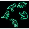 Set da 5 ciondoli Jibbitz per scarpe “Dino” che si illuminano al buio Set da 5 ciondoli Jibbitz per scarpe “Dino” che si illuminano al buio