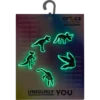 Set da 5 ciondoli Jibbitz per scarpe “Dino” che si illuminano al buio Set da 5 ciondoli Jibbitz per scarpe “Dino” che si illuminano al buio