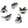 Set da 5 ciondoli Jibbitz per scarpe “Dino” che si illuminano al buio Set da 5 ciondoli Jibbitz per scarpe “Dino” che si illuminano al buio