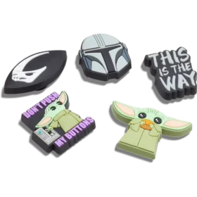Set da 5 ciondoli per scarpe Jibbitz™ “The Mandalorian” della Disney