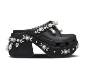 Simone Rocha x Siren Spiked Zoccolo ‘Nero’