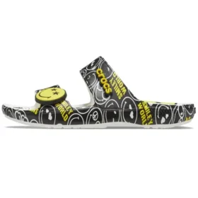 SmileyWorld x Classic Sandal “Nero Bianco”