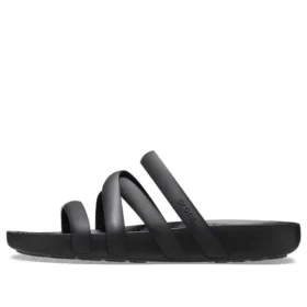 Splash Strappy Sandal “Nero”