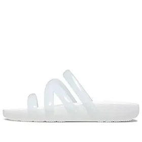 Splash Strappy Sandal “White”