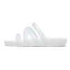 Splash Strappy Sandal “White”