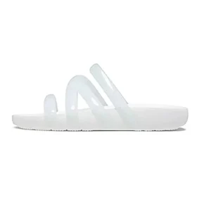 Splash Strappy Sandal “White”