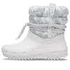Stivali Classic Neo Puff Luxe “Bianco Grigio”