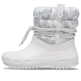 Stivali Classic Neo Puff Luxe “Bianco Grigio”