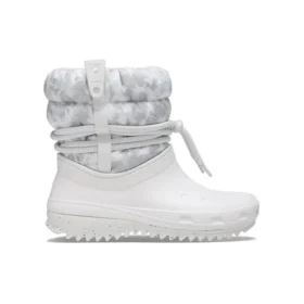 Stivali Classic Neo Puff Luxe “Bianco Grigio”