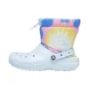 Stivali Neo Puff foderati classici “Tie-Dye Mineral Blue”
