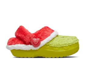 The Grinch x Classic Lined Clog per bambini piccoli “Stealing Christmas”