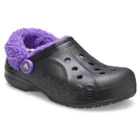 Zoccoli Baya Lined Clog “Nero Viola”