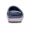 Zoccoli Bayaband Clog blu, bianchi e rossi – Pantofole unisex