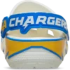 Zoccoli Classic Clog dei Los Angeles Chargers della NFL