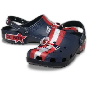 Zoccoli Classic Clog dei New England Patriots della NFL