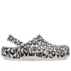 Zoccoli Classic con logo distorto “Bianco Nero”
