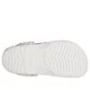 Zoccoli Classic con logo distorto “Bianco Nero”