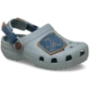 Zoccoli Classic Denim con cinturino posteriore regolabile per bambini piccoli Zoccoli Classic Denim con cinturino posteriore regolabile per bambini piccoli