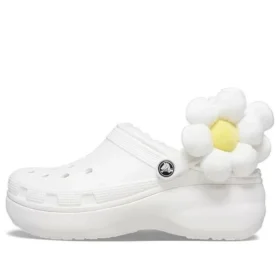 Zoccoli Classic Flower “Bianco”