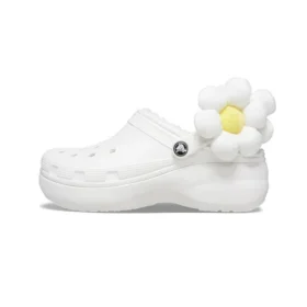 Zoccoli Classic Flower “Bianco”