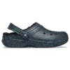 Zoccoli Classic Glitter con fodera nera “Starry Skies”