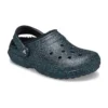 Zoccoli Classic Glitter con fodera nera “Starry Skies”