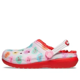 Zoccoli Classic Lined Elevated Sweethearts “Rosso Bianco”