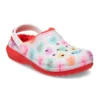 Zoccoli Classic Lined Elevated Sweethearts “Rosso Bianco”