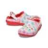 Zoccoli Classic Lined Elevated Sweethearts “Rosso Bianco”