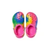 Zoccoli Classic Lined TieDye Graphic “Blue Pink”