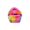 Zoccoli Classic Lined TieDye Graphic “Blue Pink”