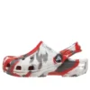 Zoccoli Classic Marbled “White Red Grey”