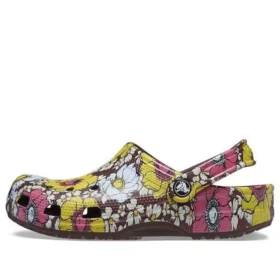 Zoccoli Classic Retro Floral “Giallo-Rosa”