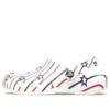 Zoccoli Classic Stars and Stripe “White Multi”