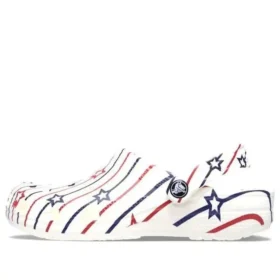 Zoccoli Classic Stars and Stripe “White Multi”