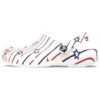 Zoccoli Classic Stars and Stripe “White Multi”