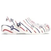 Zoccoli Classic Stars and Stripe “White Multi”