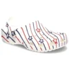 Zoccoli Classic Stars and Stripe “White Multi”