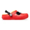 Zoccoli Classic x Topolino “Rosso Giallo Nero”