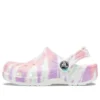 Zoccoli classici con grafica Tie-Dye “White Multi”