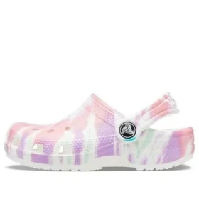 Zoccoli classici con grafica Tie-Dye “White Multi”