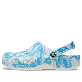 Zoccoli classici con stampa Duke “Blu Bianco”