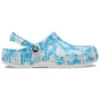 Zoccoli classici con stampa Duke “Blu Bianco”