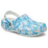 Zoccoli classici con stampa Duke “Blu Bianco”
