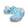 Zoccoli classici con stampa Duke “Blu Bianco”