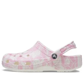 Zoccoli classici con stampa Duke “Pink Tweed”