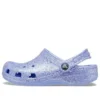 Zoccoli classici glitterati “Blu”