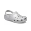 Zoccoli classici glitterati “Silver”